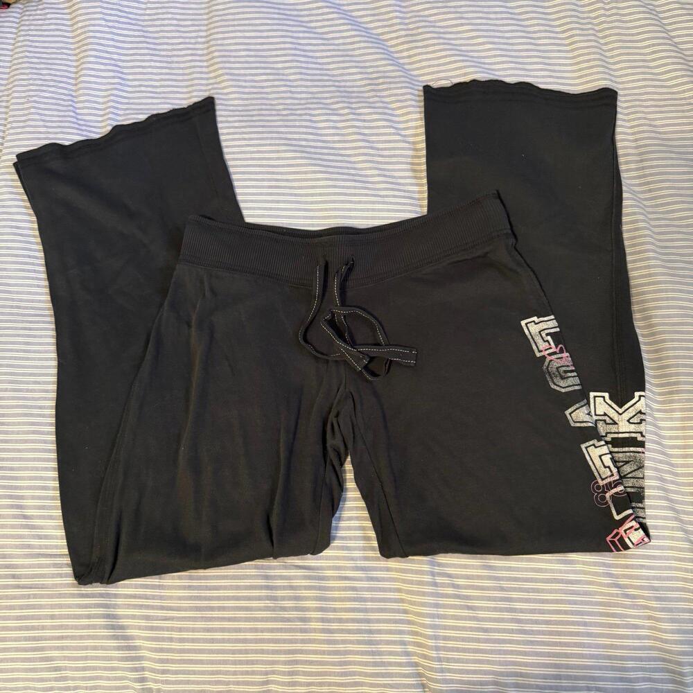 PINK Victoria’s Secret Y2K Boyfriend fit Flare Pants